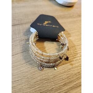 G by Gennaro Expandable Stretch Layered Wrap Bangle Bracelet
